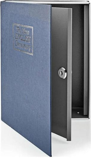 Χρηματοκιβώτιο Βιβλίο Ασφαλείας 265x200x65mm-BSH39 Large
