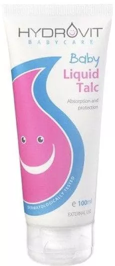 Υγρή Πούδρα Hydrovit Baby Liquid Talc 100ml