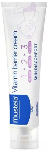 Κρέμα Αλλαγής Πάνας Mustela Bebe Vitamin Barrier Cream 100ml