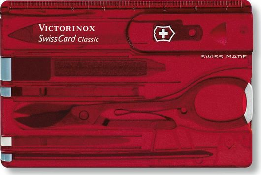 Πολυεργαλείο/Κάρτα Victorinox Classic Swisscard