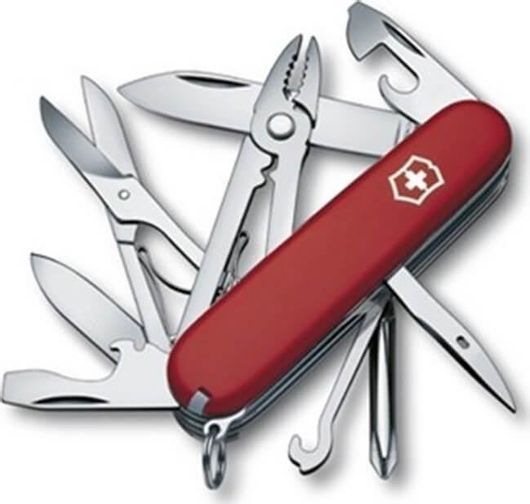 Ελβετικός Σουγιάς Victorinox Deluxe Tinker Κόκκινος