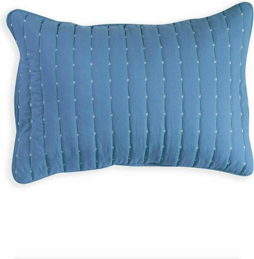 Σετ Μαξιλαροθήκες Nef-Nef Bicolor 21 52x72cm Μπλε