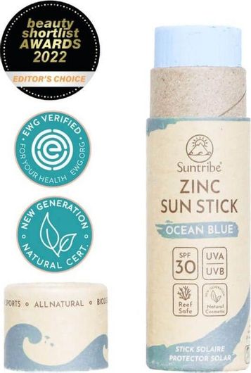 Aντηλιακό Προσώπου Suntribe Stick Ocean Blue 30 ml
