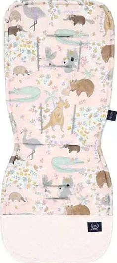 Προστατευτικό Μαξιλάρι Καροτσιού La Millou Jersey Dundee and Friends 103.01753 Ροζ