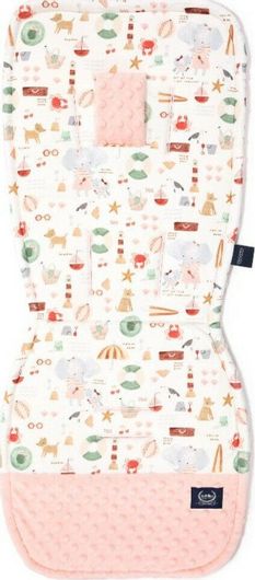 Προστατευτικό Μαξιλάρι Καροτσιού La Millou Jersey French Riviera 103.01910 Ροζ