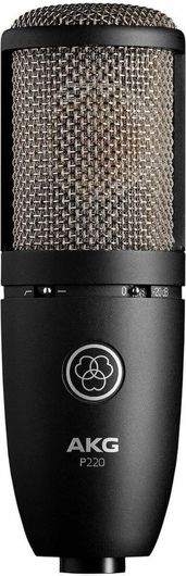 Πυκνωτικό Μικρόφωνο AKG XLR Perception 220 Τοποθέτηση Shock Mounted/Clip On Φωνής