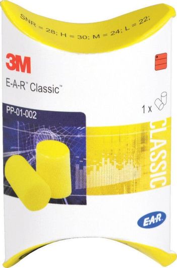 Ωτοασπίδες 3M E-A-R Classic II Earplugs 1τμχ