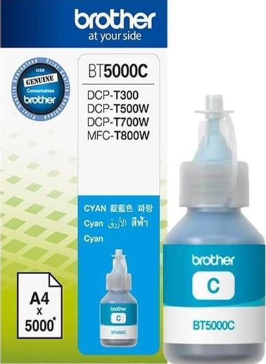 Brother BT5000 Γνήσιο Μελάνι Εκτυπωτή InkJet Κυανό BT-5000C