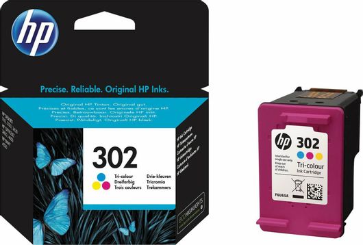 Μελάνι Εκτυπωτή InkJet HP 302 Πολλαπλό Color