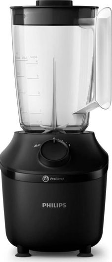 Philips Μπλέντερ για Smoothies με Γυάλινη Κανάτα 1500W 1.8lt Inox