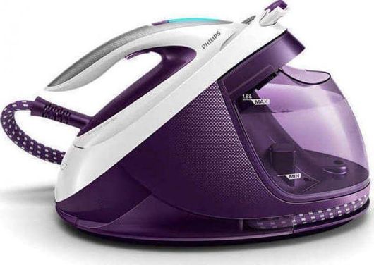 Σύστημα Σιδερώματος Philips GC9660/30 Πίεσης 7.5bar με Δοχείο 1.8lt Μοβ