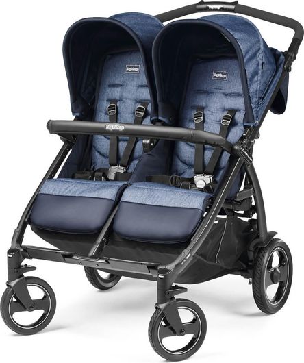 Καρότσι Διδύμων Peg Perego Book For Two Indigo Μπλε