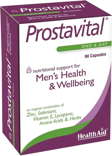 Health Aid Prostavital Συμπλήρωμα για την Υγεία του Προστάτη 90 Κάψουλες