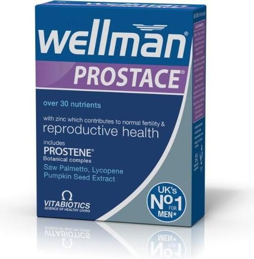 Vitabiotics Wellman Prostace Συμπλήρωμα για την Υγεία του Προστάτη 60 ταμπλέτες