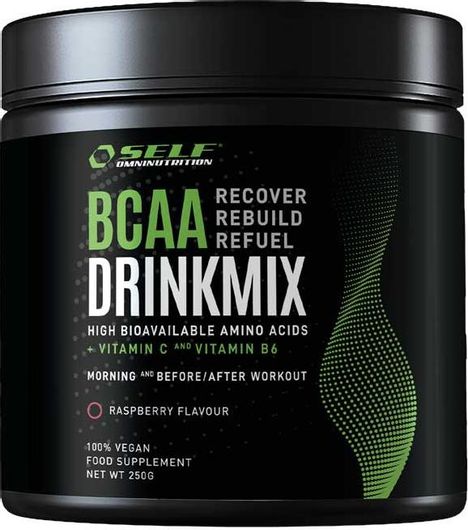 Self Omninutrition BCAA Drink Mix 250gr Raspberry
