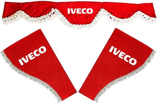 Κουρτίνες για IVECO Κόκκινες