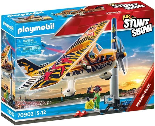 Playmobil Stunt Show Ακροβατικό Αεροπλάνο Τίγρης για 5-12 ετών