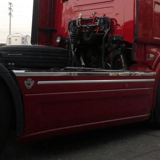 Κάλυμμα για Σπόιλερ για Scania R Ανοξείδωτο Αριστερό ή Δεξί