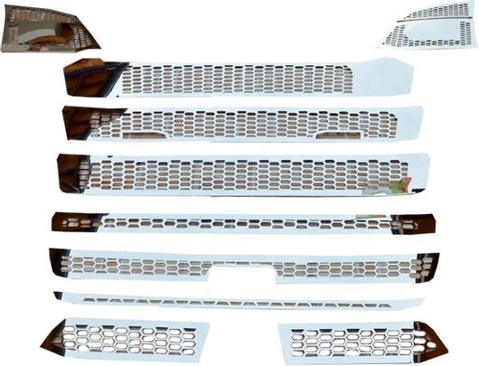 Διακοσμητικά Καλύμματα Εμπρόσθιας Σχάρας για Scania S