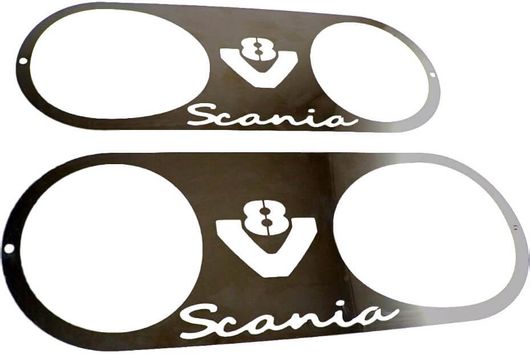 Διακοσμητικά Καλύμματος για Προβολείς Ομίχλης για Scania R/L/P