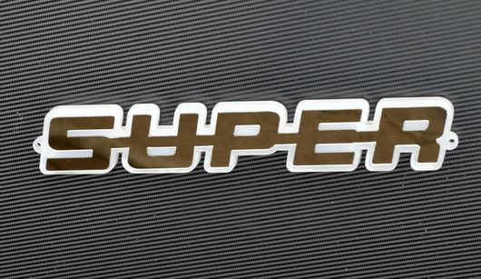 Διακοσμητική Πινακίδα LED για S/R/P/G/L Super Μπλε