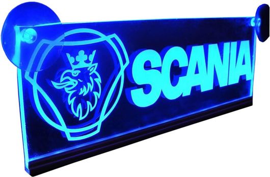 Διακοσμητική Πινακίδα Καμπίνας LED για Scania