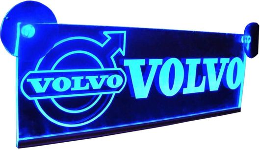 Διακοσμητική Πινακίδα Καμπίνας LED για Volvo 24V Μπλε
