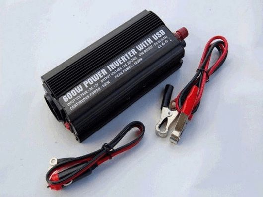 Inverter Αυτοκινήτου 600W - Από 24V DC σε 220V AC