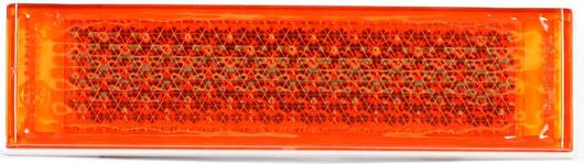 Πλαινό Ανακλαστικό WAS με αυτοκόλλητο 126X34 Πορτοκαλί