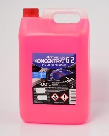 Αντιψυκτικό Συμπύκνωμα G12 -80º / 5L - - Active Drive Κόκκινο