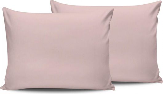 Σετ Μαξιλαροθήκες Homemarkt με Φάσα 50x70cm Ροζ