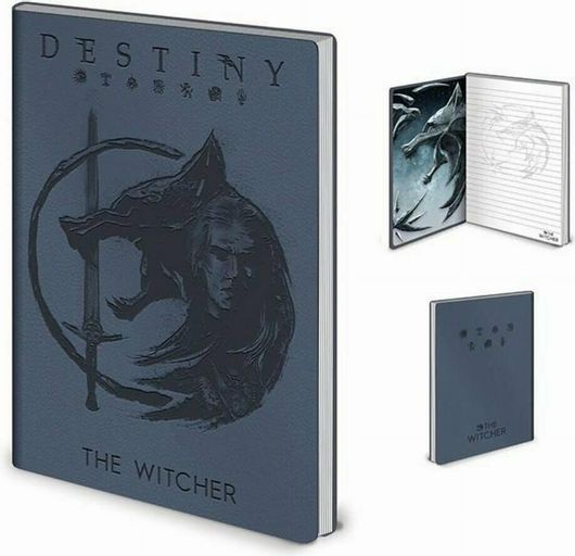 Gaming Σημειωματάριο Pyramid International The Witcher με Λάστιχο The Sigils And The Wolf SR73543