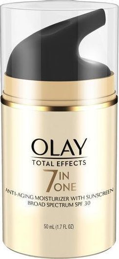 Anti-Aging Daily Face Moisturizer Olay Total Effects 7 in 1 SPF30 50ml