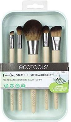 EcoTools Επαγγελματικό Σετ με Πινέλα Μακιγιάζ από Συνθετική Τρίχα Start The Day Beautiful 5τμχ