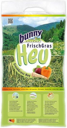 Μείγμα Τροφής Bunny Freshgrass Hay με Λαχανικά 500gr