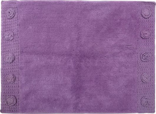 Πατάκι Μπάνιου Das Home 531 Βαμβακερό 60x80cm Μοβ