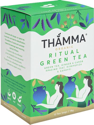 Τσάι Thamma Ritual Green Tea Bio 12 Φακελάκια