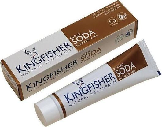 Kingfisher Baking Soda Natural Toothpaste fluoride-free 100ml