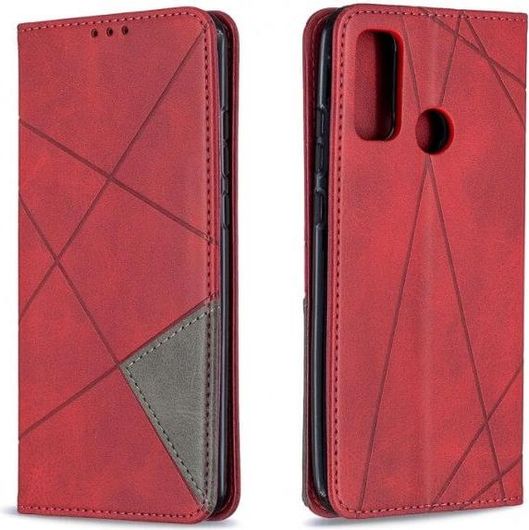 Θήκη Κινητού Book για Huawei P Smart 2020 από Δερματίνη Κόκκινο