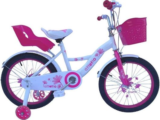 Παιδικό Ποδήλατο Lady 2021 12″ Λευκό με Ροζ