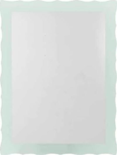 Καθρέπτης Μπάνιου Gloria Astria 15-0660 Ορθογώνιος 60x80cm Πράσινο