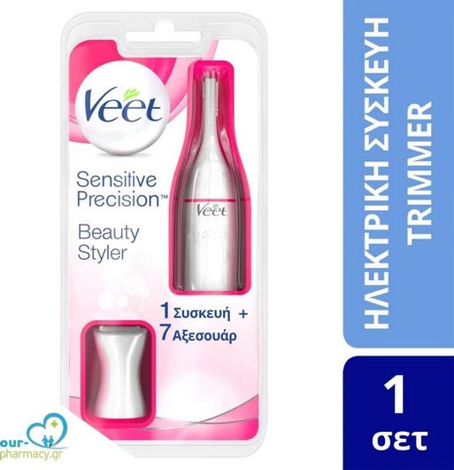 Ηλεκτρικό Τρίμερ Veet Sensitive Precision 1 Συσκευή & 7 Αξεσουάρ