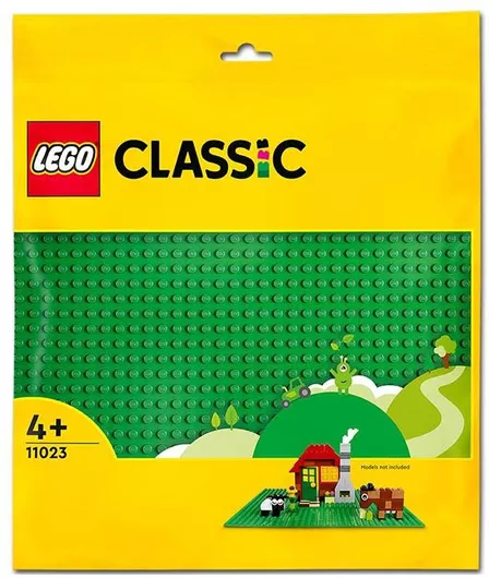 Lego Classic: Green Baseplate για 4+ Ετών #11023