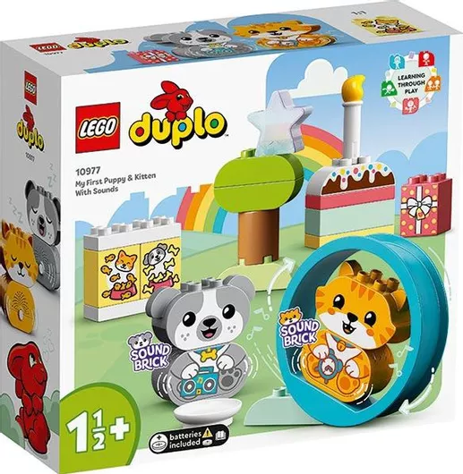Lego Duplo: My First Puppy Kitten With Sounds για 18+ Μηνών #10977