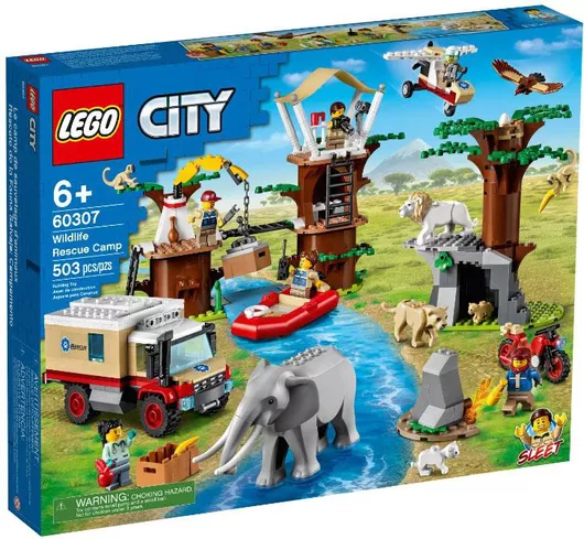 Lego City Wildlife Rescue Camp 60307 για 7+ Ετών