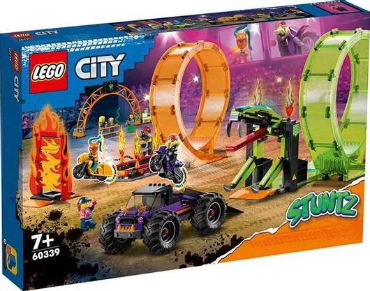 Lego City Double Loop Stunt Arena για 7+ Ετών #60339