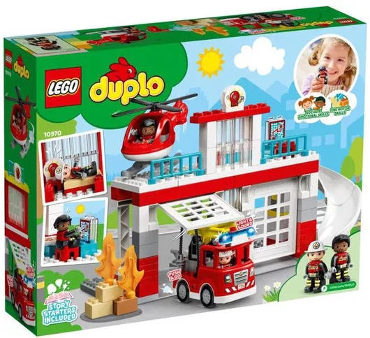 Lego Duplo: Fire Station Helicopter για 2+ Ετών #10970