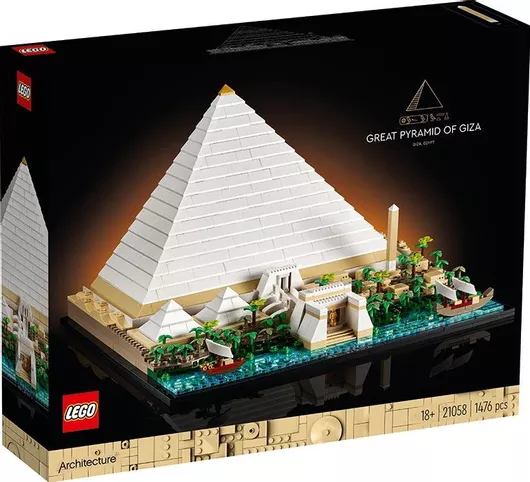 Lego Architecture: Great Pyramid Of Giza για 18+ Ετών #21058