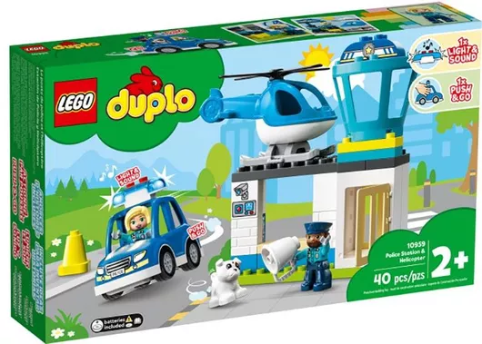 Lego Duplo: Police Station Helicopter για 2+ Ετών #10959