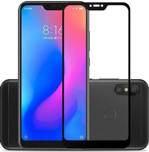 Tempered Glass 5D Full Face Μαύρο Xiaomi Mi A2 Lite